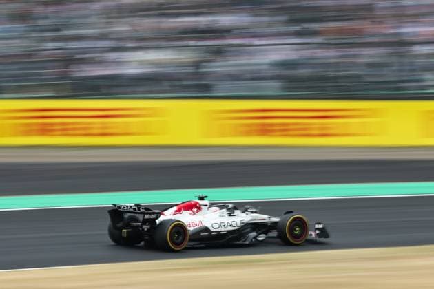 (250406) -- SUZUKA, April 6, 2025 -- Red Bull Racing s Dutch driver Max Verstappen competes during the Formula One Japanese Grand Prix 2025 at the Suzuka Circuit in Suzuka, Japan, April 6, 2025. (Photo by Xinhua) (SP)JAPAN-SUZUKA-F1-GRAND PRIX-RACE SongxHaiyuan 