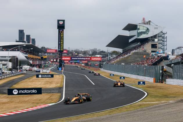 F1 - JAPANESE GRAND PRIX 2025 04 NORRIS Lando (gbr), McLaren F1 Team MCL39, action during the Formula 1 Lenovo Japanese Grand Prix 2025, 3rd round of the 2025 FIA Formula One World Championship, WM, Weltmeisterschaft from April 4 to 6, 2025 on the Suzuka Circuit, in Suzuka, Japan - SuzukaJapan  Copyright: xDPPIx