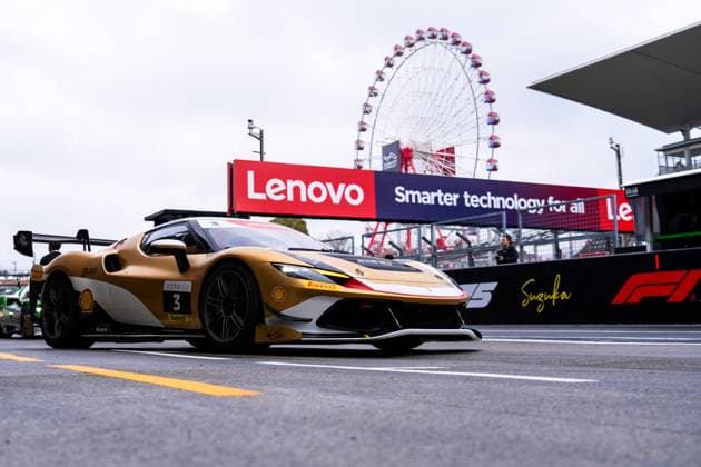 Formula 1 Japanese Grand Prix - Race Day - Suzuka Ferrari Challenge during the Formula 1 Lenovo Japanese Grand Prix 2025 on Race Day at the Suzuka International Circuit, Suzuka, Japan on April 6, 2025 Credit: Photo by Antoine Lapeyre ABACAPRESS.COM Suzuka Japan  Copyright: xLapeyrexAntoine ABACAx