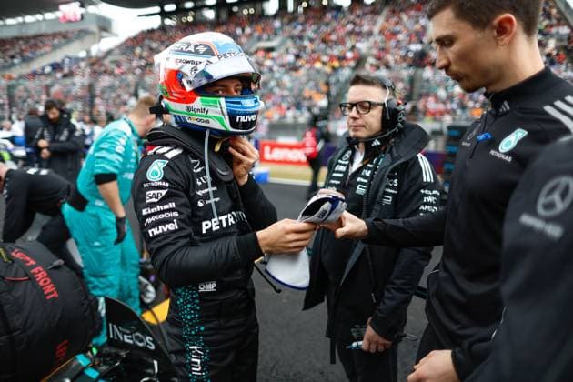 F1 - JAPANESE GRAND PRIX 2025 KIMI ANTONELLI Andrea (ita), Mercedes AMG F1 Team W16, portrait during the Formula 1 Lenovo Japanese Grand Prix 2025, 3rd round of the 2025 FIA Formula One World Championship, WM, Weltmeisterschaft from April 4 to 6, 2025 on the Suzuka Circuit, in Suzuka, Japan - SuzukaJapan  Copyright: xDPPIx
