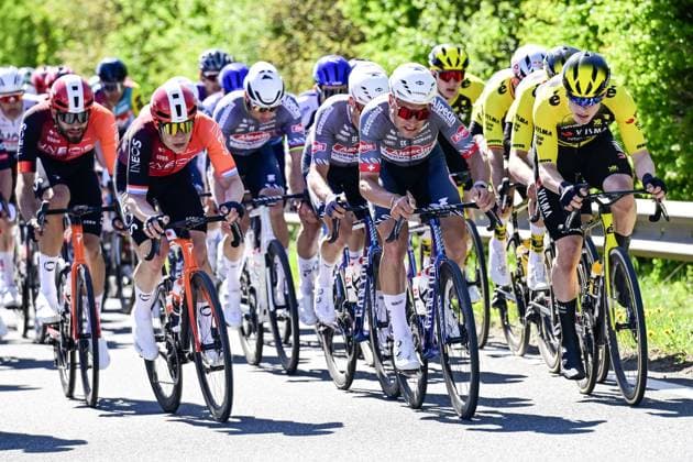 Swiss Silvan Dillier of Alpecin-Deceuninck pictured in action during the men s race of the Ronde van Vlaanderen Tour des Flandres Tour of Flanders one day cycling race, 268,9km from Brugge to Oudenaarde, Sunday 06 April 2025. DIRKxWAEM  x119594196x