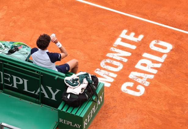 Sport Bilder des Tages Qualifications Rolex MC Masters PHOTOPQR NICE MATIN Dylan Meiffret ; Monaco ; 06 04 2025 ; Deuxieme jour de qualifications au Rolex Monte-Carlo Masters. ICI : Ambiance Rolex Monte-Carlo Masters at Monte-Carlo Country Club on April 6, 2025 Monaco France  Copyright: xPHOTOPQR NICExMATIN MAXPPPxDylanxMeiffretx 20250406NIM4311 20250406NIM4311