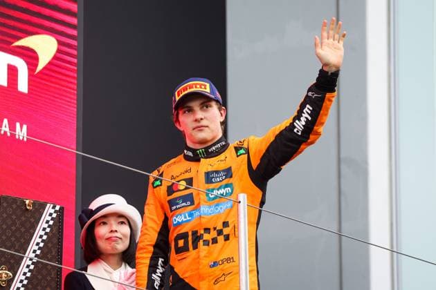 F1 - JAPANESE GRAND PRIX 2025 PIASTRI Oscar (aus), McLaren F1 Team MCL39, portrait during the Formula 1 Lenovo Japanese Grand Prix 2025, 3rd round of the 2025 FIA Formula One World Championship, WM, Weltmeisterschaft from April 4 to 6, 2025 on the Suzuka Circuit, in Suzuka, Japan - SuzukaJapan  Copyright: xFLORENTxGOODENx