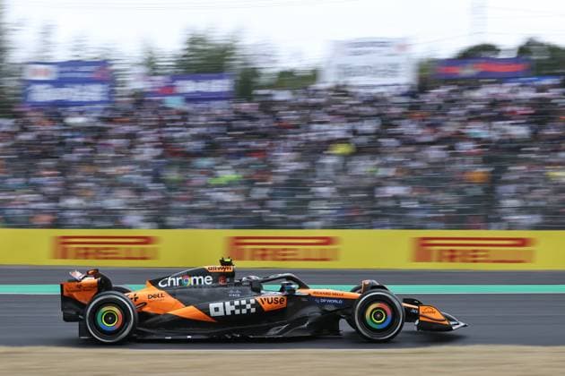 (250406) -- SUZUKA, April 6, 2025 -- McLaren s British driver Lando Norris competes during the Formula One Japanese Grand Prix 2025 at the Suzuka Circuit in Suzuka, Japan, April 6, 2025. (Photo by Xinhua) (SP)JAPAN-SUZUKA-F1-GRAND PRIX-RACE BaoxDi 