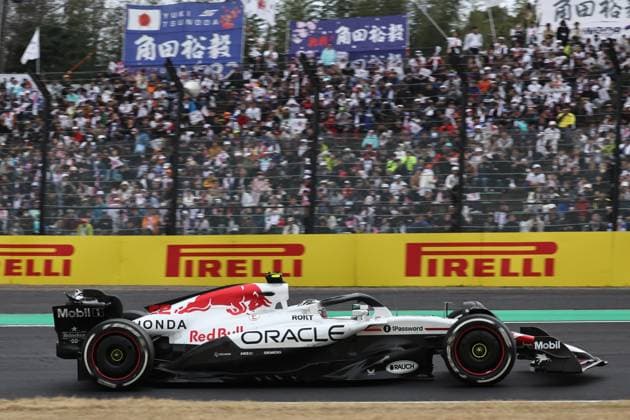 (250406) -- SUZUKA, April 6, 2025 -- Red Bull Racing s Tsunoda Yuki of Japan competes during the Formula One Japanese Grand Prix 2025 at the Suzuka Circuit in Suzuka, Japan, April 6, 2025. (Photo by Xinhua) (SP)JAPAN-SUZUKA-F1-GRAND PRIX-RACE BaoxDi 
