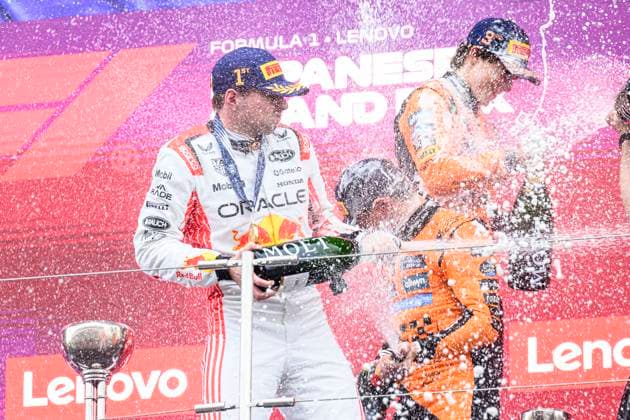 FORMULA 1 LENOVO JAPANESE GRAND PRIX 2025 Kohei Hirota OVERTAKE MAXPPP - Suzuka 06 04 2025 01 VERSTAPPEN Max (nld), Red Bull Racing, portrait during the Formula 1 Lenovo Japanese Grand Prix 2025, the 3rd round of the 2025 FIA Formula 1 World Championship, WM, Weltmeisterschaft at the Suzuka Circuit from April 3 to 6, 2025, in Suzuka, Japan Suzuka Japan  Copyright: xOVERTAKE MAXPPP MAXPPPxKoheixHirotax OVT202504064241 OVT202504064241