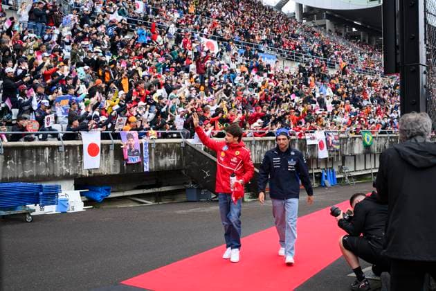 FORMULA 1 LENOVO JAPANESE GRAND PRIX 2025 Kohei Hirota OVERTAKE MAXPPP - Suzuka 06 04 2025 16 LECLERC Charles (mon), Scuderia Ferrari, portrait during the Formula 1 Lenovo Japanese Grand Prix 2025, the 3rd round of the 2025 FIA Formula 1 World Championship, WM, Weltmeisterschaft at the Suzuka Circuit from April 3 to 6, 2025, in Suzuka, Japan Suzuka Japan  Copyright: xOVERTAKE MAXPPP MAXPPPxKoheixHirotax OVT202504064244 OVT202504064244