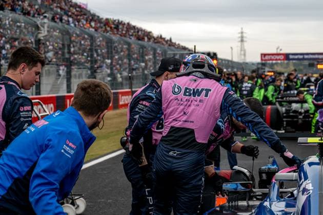 SUZUKA, JAPAN: Jack Doohan, racing for the Alpine team during the 2025 Formula 1 Japanese Grand Prix at the Suzuka International Racing Course in Suzuka, Japan
