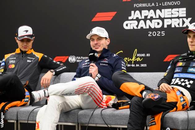 FORMULA 1 LENOVO JAPANESE GRAND PRIX 2025 Kohei Hirota OVERTAKE MAXPPP - Suzuka 06 04 2025 01 VERSTAPPEN Max (nld), Red Bull Racing, portrait during the Formula 1 Lenovo Japanese Grand Prix 2025, the 3rd round of the 2025 FIA Formula 1 World Championship, WM, Weltmeisterschaft at the Suzuka Circuit from April 3 to 6, 2025, in Suzuka, Japan Suzuka Japan  Copyright: xOVERTAKE MAXPPP MAXPPPxKoheixHirotax OVT202504064254 OVT202504064254