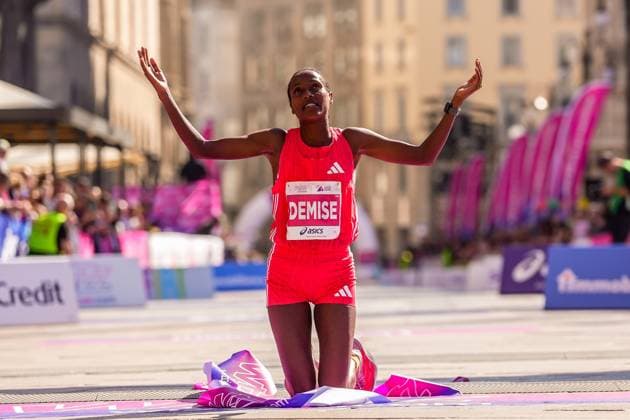 Sport Bilder des Tages The winners Ware (Ethiopia ) Milano running festival before the Wizz Air Milano Marathon 2025 - Sunday, April 06 , 2025. - Running  Copyright: xSpada LaPressex