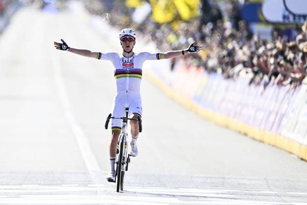 Cycling, Tour of Flanders, winner Tadej Pogacar