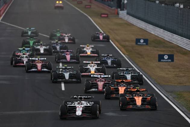 F1 Grand Prix Of Japan - Race The race starts during the F1 Grand Prix of Japan at Suzuka Circuit in Suzuka, Japan, on April 6, 2025. Suzuka Mie Japan  Copyright: xPaddockerx originalFilename:paddocker-f1grandp250406_npy3O.jpg