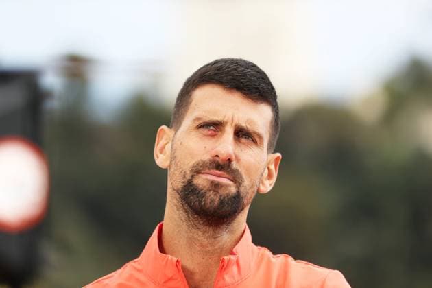 Qualifications Rolex MC Masters PHOTOPQR NICE MATIN Dylan Meiffret ; Monaco ; 06 04 2025 ; Deuxieme jour de qualifications au Rolex Monte-Carlo Masters. ICI : Novak Djokovic Rolex Monte-Carlo Masters at Monte-Carlo Country Club on April 6, 2025 Monaco France  Copyright: xPHOTOPQR NICExMATIN MAXPPPxDylanxMeiffretx 20250406NIM4891 20250406NIM4891