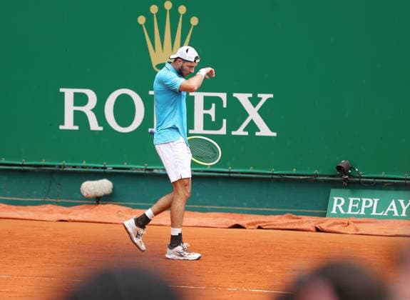 Qualifications Rolex MC Masters PHOTOPQR NICE MATIN Dylan Meiffret ; Monaco ; 06 04 2025 ; Deuxieme jour de qualifications au Rolex Monte-Carlo Masters. ICI : Jan-Lennard Struff Rolex Monte-Carlo Masters at Monte-Carlo Country Club on April 6, 2025 Monaco France  Copyright: xPHOTOPQR NICExMATIN MAXPPPxDylanxMeiffretx 20250406NIM4896 20250406NIM4896