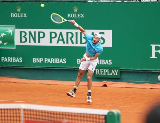 Qualifications Rolex MC Masters PHOTOPQR NICE MATIN Dylan Meiffret ; Monaco ; 06 04 2025 ; Deuxieme jour de qualifications au Rolex Monte-Carlo Masters. ICI : Jan-Lennard Struff Rolex Monte-Carlo Masters at Monte-Carlo Country Club on April 6, 2025 Monaco France  Copyright: xPHOTOPQR NICExMATIN MAXPPPxDylanxMeiffretx 20250406NIM4898 20250406NIM4898