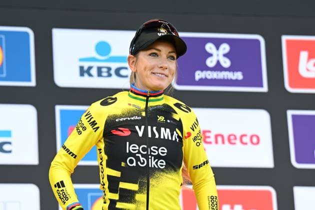 06-04-2025 Tour Des Flandres Women; 2025, Visma - Lease A Bike Women; Ferrand Prevot, Pauline; Oudenaarde; 