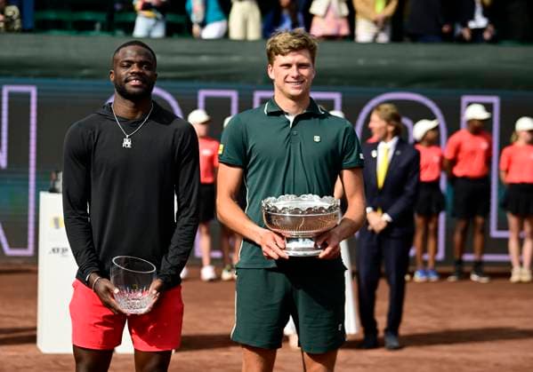 Tennis, ATP tournament in Houston, final, Brooksby defeats Tiafoe