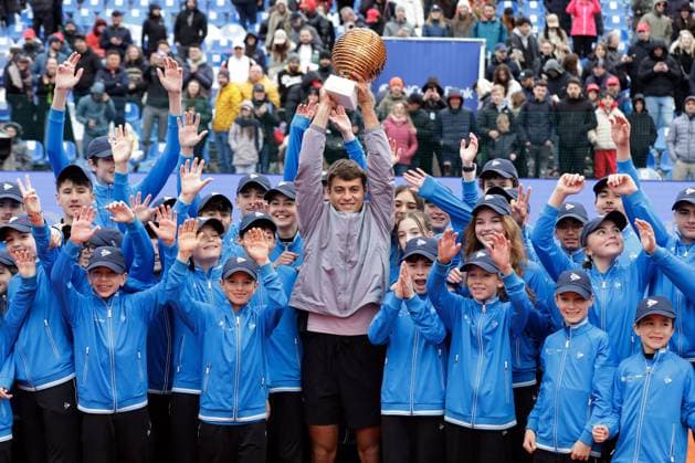 Tennis, ATP tournament in Bucharest, final, Cobolli defeats Baez