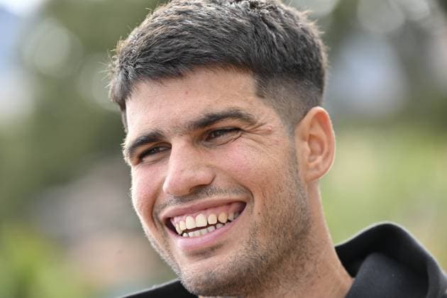 Tennis : Rolex Monte Carlo Masters 2025 - ATP, Tennis Herren - 06 04 2025 Tennis : Rolex Monte Carlo Masters 2025 - Atp - Carlos Alcaraz Monaco  Copyright: xChryslenexCaillaudx