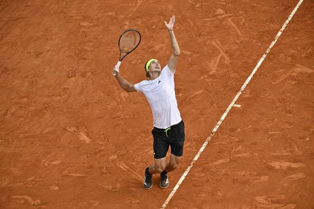 Tennis : Rolex Monte Carlo Masters 2025 - ATP, Tennis Herren - 06 04 2025 Tennis : Rolex Monte Carlo Masters 2025 - Atp - Alexander Zverev Monaco  Copyright: xChryslenexCaillaudx