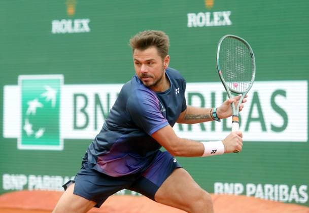 Rolex Monte Carlo Master Tennis PHOTOPQR NICE MATIN Cyril Dodergny ; Roquebrune-cap-martin ; 07 04 2025 ; Rolex Master Monte-Carlo - Monte-Carlo Country Club - 1er Tour - Stan Wawrinka (SUI) vs Alejandro Tabilo (CHI) Roquebrune-cap-martin France  Copyright: xPHOTOPQR NICExMATIN MAXPPPxCyrilxDodergnyx 20250407NIM6544 20250407NIM6544