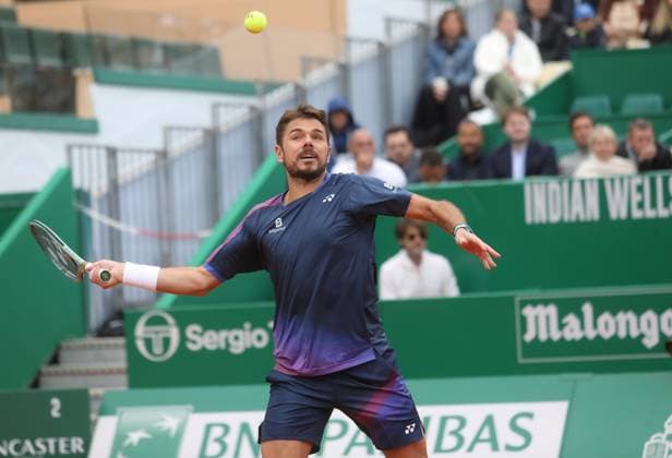 Rolex Monte Carlo Master Tennis PHOTOPQR NICE MATIN Cyril Dodergny ; Roquebrune-cap-martin ; 07 04 2025 ; Rolex Master Monte-Carlo - Monte-Carlo Country Club - 1er Tour - Stan Wawrinka (SUI) vs Alejandro Tabilo (CHI) Roquebrune-cap-martin France  Copyright: xPHOTOPQR NICExMATIN MAXPPPxCyrilxDodergnyx 20250407NIM6548 20250407NIM6548