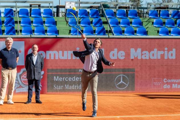 Tennis, ATP tournament in Madrid, kick-off event