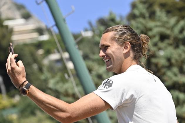 Tennis : Rolex Monte Carlo Masters 2025 - ATP, Tennis Herren - 06 04 2025 Tennis : Rolex Monte Carlo Masters 2025 - Atp - Alexander Zverev Monaco  Copyright: xChryslenexCaillaudx