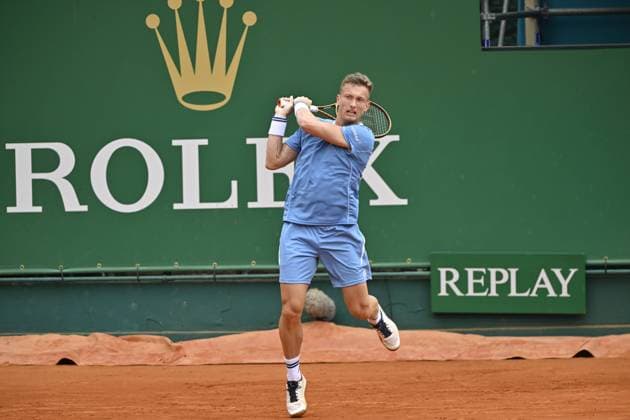 Tennis : Rolex Monte Carlo Masters 2025 - ATP, Tennis Herren - 07 04 2025 Tennis : Rolex Monte Carlo Masters 2025 - Atp - Jiri Lehecka Monaco  Copyright: xChryslenexCaillaudx