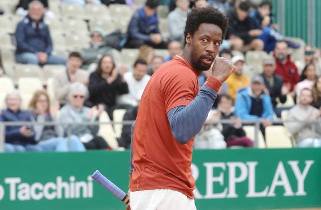 Rolex Monte Carlo Master Tennis PHOTOPQR NICE MATIN Cyril Dodergny ; Roquebrune-cap-martin ; 07 04 2025 ; Rolex Master Monte-Carlo - Monte-Carlo Country Club - 1er Tour - Gael Fonfils (FRA) vs Fabian Marozsan (HUN) Roquebrune-cap-martin France  Copyright: xPHOTOPQR NICExMATIN MAXPPPxCyrilxDodergnyx 20250407NIM6808 20250407NIM6808