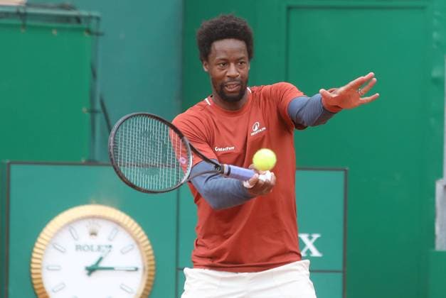 Rolex Monte Carlo Master Tennis PHOTOPQR NICE MATIN Cyril Dodergny ; Roquebrune-cap-martin ; 07 04 2025 ; Rolex Master Monte-Carlo - Monte-Carlo Country Club - 1er Tour - Gael Fonfils (FRA) vs Fabian Marozsan (HUN) Roquebrune-cap-martin France  Copyright: xPHOTOPQR NICExMATIN MAXPPPxCyrilxDodergnyx 20250407NIM6809 20250407NIM6809