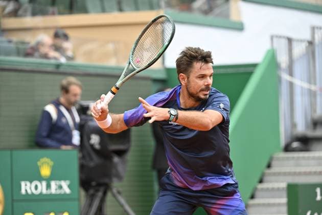 Tennis : Rolex Monte Carlo Masters 2025 - ATP, Tennis Herren - 07 04 2025 Tennis : Rolex Monte Carlo Masters 2025 - Atp - Stanislas Wawrinka Monaco  Copyright: xChryslenexCaillaudx