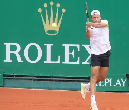 Rolex Monte Carlo Master Tennis PHOTOPQR NICE MATIN Cyril Dodergny ; Roquebrune-cap-martin ; 07 04 2025 ; Rolex Master Monte-Carlo - Monte-Carlo Country Club - 1er Tour - Le Francais Alexandre Muller Rolex Monte-Carlo Masters at Monte-Carlo Country Club on April 7, 2025 Roquebrune-cap-martin France  Copyright: xPHOTOPQR NICExMATIN MAXPPPxCyrilxDodergnyx 20250407NIM7584 20250407NIM7584