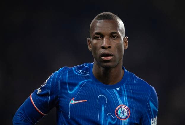 Chelsea FC v Tottenham Hotspur FC - Premier League LONDON, ENGLAND - APRIL 03: Nicolas Jackson of Chelsea during the Premier League match between Chelsea FC and Tottenham Hotspur FC at Stamford Bridge on April 03, 2025 in London, England. London Stamford Bridge England United Kingdom Copyright: xVisionhausx 776173171