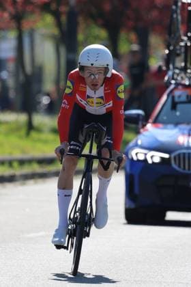 07-04-2025 Itzulia Basque Country; Tappa 01 Vitoria Gasteiz - Baskonia Alaves; 2025, Lidl - Trek; Skjelmose Jensen, Mattias; 