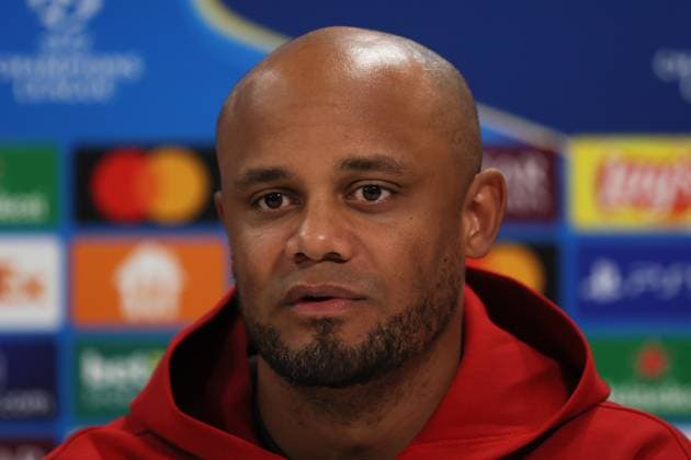 Football, Men, Champions League, Season 2024 2025, FC Bayern Munich, International Press Conference Vincent Kompany, Coach FC Bayern Munich at the press conference, Head, Portrait