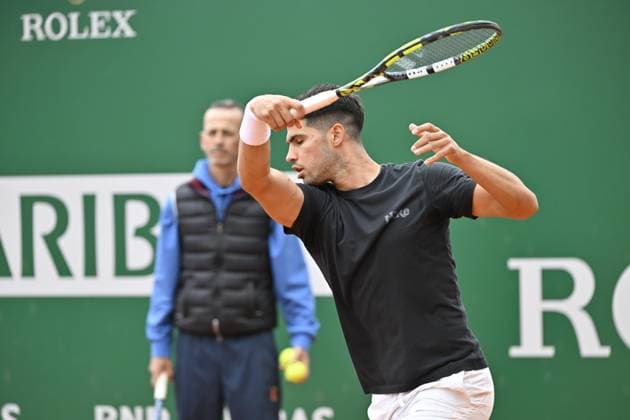Tennis : Rolex Monte Carlo Masters 2025 - ATP, Tennis Herren - 07 04 2025 Tennis : Rolex Monte Carlo Masters 2025 - Atp - Marcos Giron Monaco  Copyright: xChryslenexCaillaudx