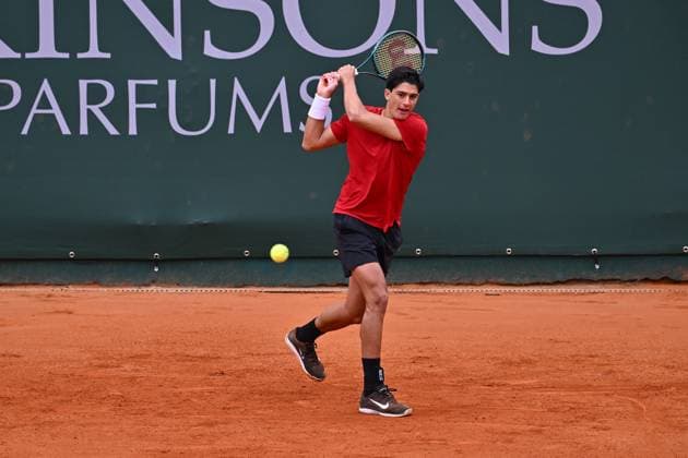 Atkinson Monza Open 2025 Federico Cina of Italy participates in the ATP, Tennis Herren Challenger Atkinson Monza Open 2025 at Villa Reale Tennis in Monza, Italy, on April 8, 2023. Monza Italy  Copyright: xMichelexMaravigliax originalFilename:maraviglia-tennisat250408_npzod.jpg