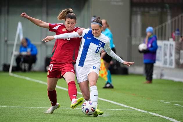 Football, Women, Nations League, Finland - Hungary