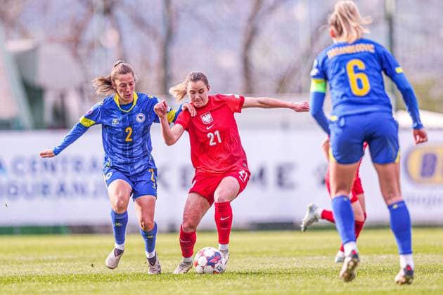 Football, Women, Nations League, Bosnia-Herzegovina - Poland