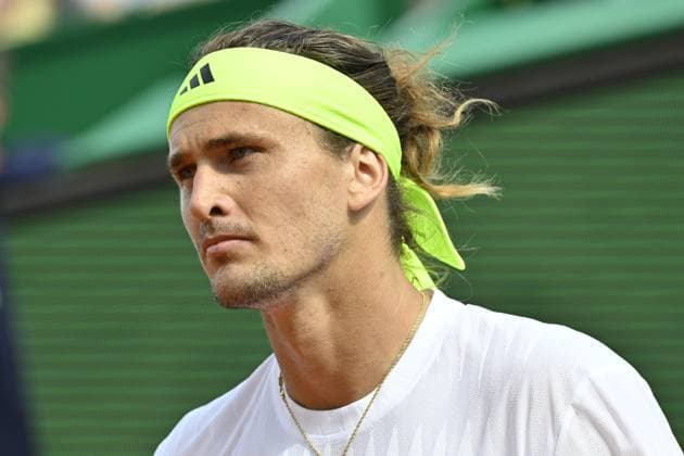 Tennis : Rolex Monte Carlo Masters 2025 - ATP, Tennis Herren - 08 04 2025 Tennis : Rolex Monte Carlo Masters 2025 - Atp - Alexander Zverev Monaco  Copyright: xChryslenexCaillaudx