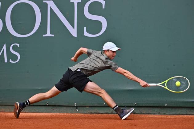 Atkinson Monza Open 2025 Dalibor Svrcina of the Czech Republic participates in the ATP, Tennis Herren Challenger Atkinsons Monza Open 2025 at Villa Reale Tennis in Monza, Italy, on April 8, 2023. Monza Italy  Copyright: xMichelexMaravigliax originalFilename:maraviglia-tennisat250408_npXoE.jpg