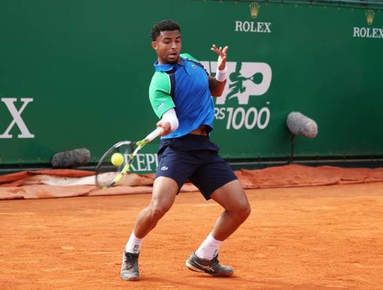 Rolex Monte-Carlo Masters PHOTOPQR NICE MATIN Dylan Meiffret ; Monaco ; 08 04 2025 ; 1ers tours du Rolex Monte-Carlo Masters. ICI : Arthur Fils Rolex Monte-Carlo Masters at Monte-Carlo Country Club on April 8, 2025 Monaco France  Copyright: xPHOTOPQR NICExMATIN MAXPPPxDylanxMeiffretx 20250408NIM9917 20250408NIM9917
