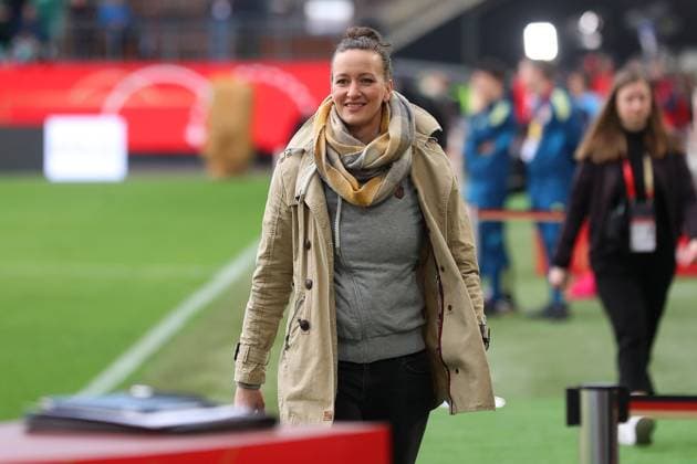 Germany Scotland, DFB Women Wolfsburg, 08 04 2025, Football, UEFA Women s Nations League 2025, Germany Scotland, Almuth Schult Wolfsburg