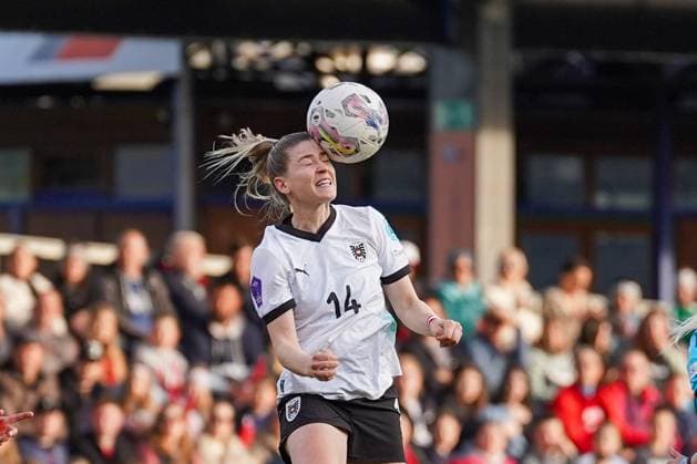 UEFA Women s Nations League 2024 2025, League A, Group 1 08 04 2025, Matchday 4 Austria vs Netherlands CASHPOINT Arena Altach, Austria Marie Höbinger Austria Copyright: xLukaxKolanovicx
