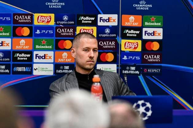 Waldemar Anton 3 Borussia Dortmund , Press conference before FC Barcelona vs Borussia Dortmund, Football, Champions League, Round of 16, 08 04 2025 Barcelona Catalonia Spain Copyright: xkolbert-press MarcxNiemeyerx