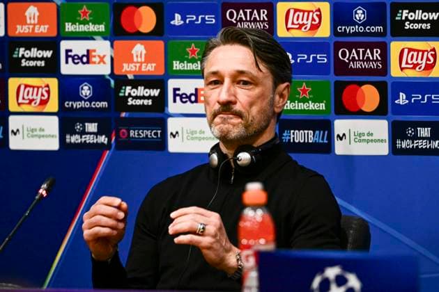 Head coach Niko Kovac Borussia Dortmund , Press conference before FC Barcelona vs Borussia Dortmund, Football, Champions League, Round of 16, 08 04 2025 Barcelona Catalonia Spain Copyright: xkolbert-press MarcxNiemeyerx