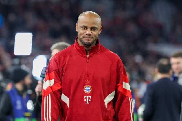 Head Coach Vincent Kompany FC Bayern Muenchen , FC Bayern Muenchen vs Inter Milan, Football, Champions League, Quarterfinal, First leg, 08 04 2025 Muenchen Bayern Germany Copyright: xkolbert-press ChristianxKolbertx