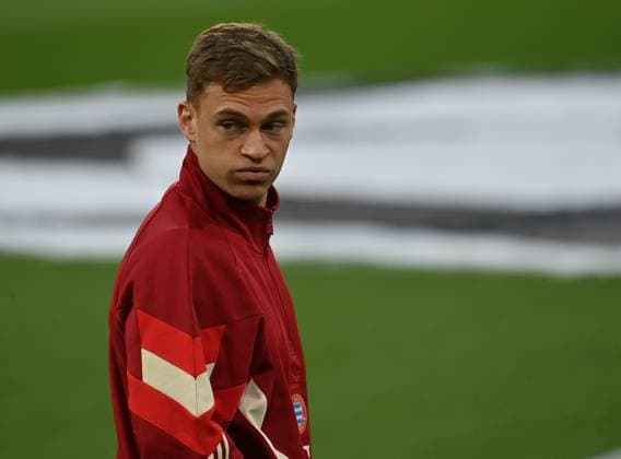 08 04 2025, xjrdrx, Football UEFA Champions League, FC Bayern Muenchen Inter Milan v l Joshua Kimmich FC Bayern Muenchen DFL DFB REGULATIONS PROHIBIT ANY USE OF PHOTOGRAPHS as IMAGE SEQUENCES and or QUASI VIDEO Muenchen