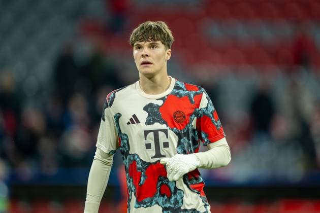 Leon Klanac FC Bayern Muenchen, 48 , GER, FC Bayern Muenchen vs Inter Milan, Football, UEFA, Champions League, fourth-final, first leg, 2024 2025 season, 08 04 2025, GER, FC Bayern Muenchen vs Inter Milan, Football, UEFA, Champions League, fourth-final, first leg, 2024 2025 season, 08 04 2025 Muenchen Copyright: xEibner-Pressefotox EP_EER